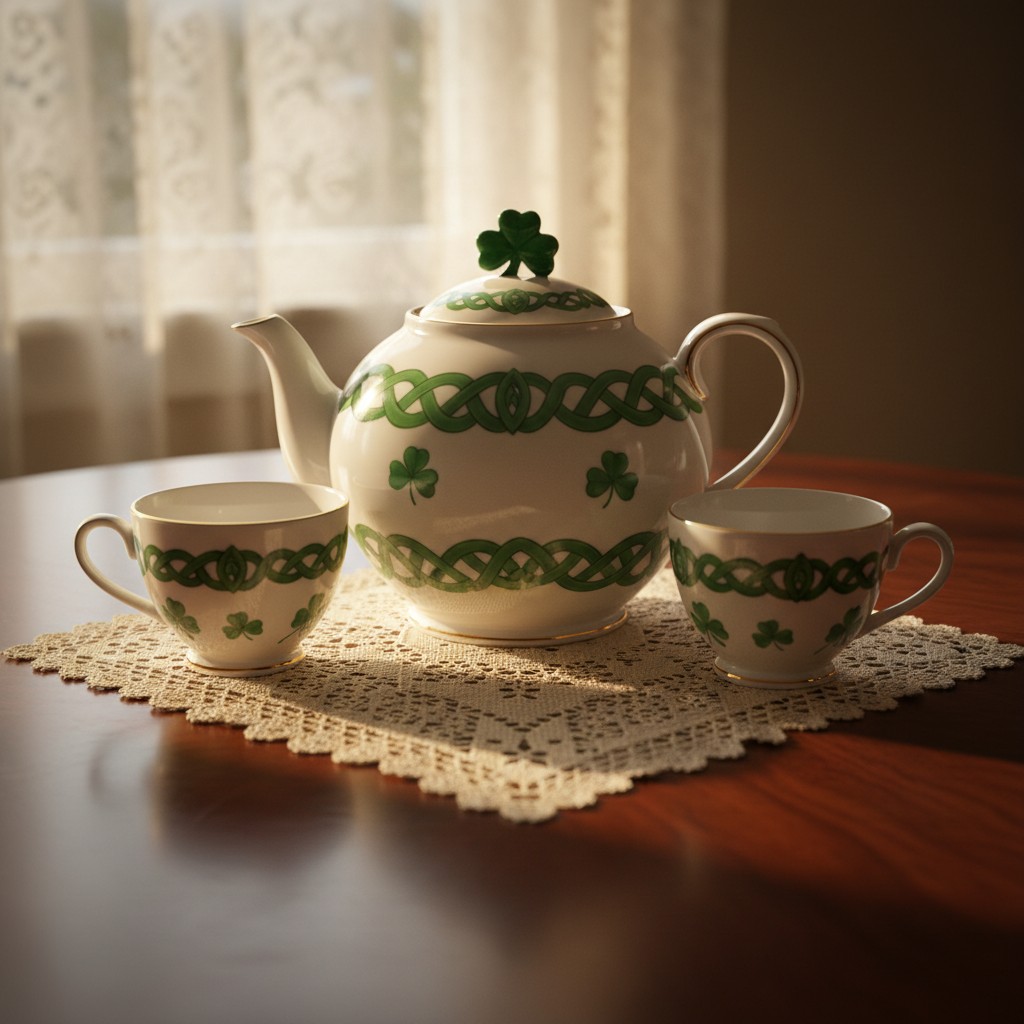 A steeped depression for immersion of loose leaf tea, everywhere except the top layer where a small centerpiece is encased...